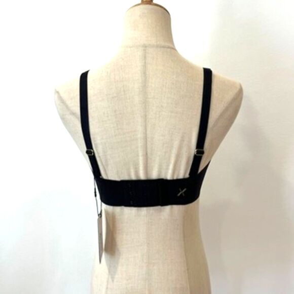 Knix WingWoman Contour Bra Size 4 Black Wireless T-Shirt Bra - Picture 3 of 10